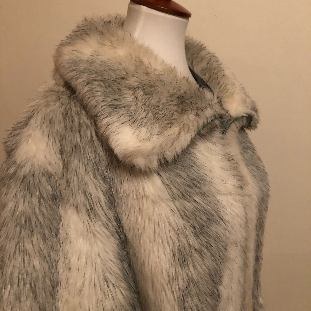 Vintage Cheyenne By Hillmoor Faux Fur Winter Coat - Picture 6 of 12